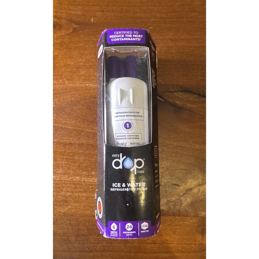 EveryDrop Filter 1 EDR1RXD1 W10295370A Refrigerator Water Filter New Sealed